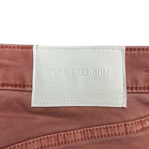 NWT TRUE RELIGION Halle Mid Rise Super Skinny Sz 25 Paloma + Slight Flaw - Picture 7 of 11